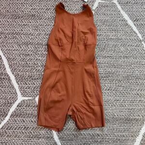 Nike Yoga Dri-FIT Luxe 5" Romper Sz Large